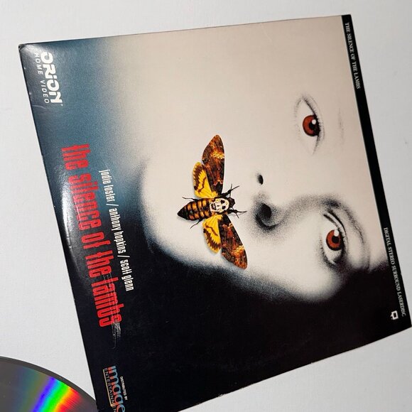1991 THE SILENCE OF THE LAMBS LASER DISC - Picture 4 of 4